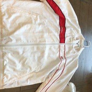 Never worn white Ellese jacket